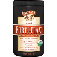 Forti-Flax, Organic Ground Flaxseed, 16 oz, Barleans Organic Oils