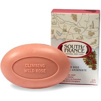 French Milled Vegetable Bar Soap, Climbing Wild Rose, 6 oz, South of France