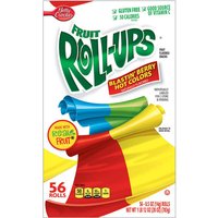 Betty Crocker Fruit Roll-Ups, Fruit Flavored Snacks, 56 Rolls (783 g)