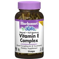 Full Spectrum Natural Vitamin E Complex, 60 Licaps, Bluebonnet Nutrition