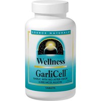 Wellness GarliCell Garlic Odorless 600mg 180 tabs from Source Naturals