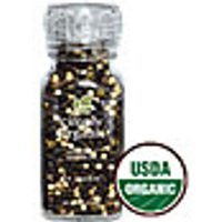Get Crackin, Whole Peppercorns with Adjustable Grinder Cap, 3 oz, Simply Organic
