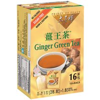 Ginger Green Tea, 16 Bags, Prince of Peace