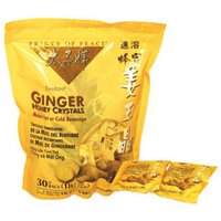 Ginger Honey Crystal Packets, Instant Drink Mix, 30 Bags, Prince of Peace