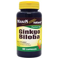 Ginkgo Biloba, 60 Capsules, Mason Natural