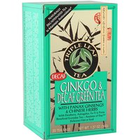 Ginkgo & Decaf Green Tea, 20 Tea Bags, Triple Leaf Tea
