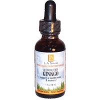 Ginkgo Glycerine, 1 oz, L.A. Naturals