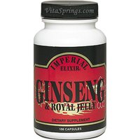 Ginseng & Royal Jelly 50 caps from Imperial Elixir Ginseng