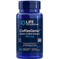 CoffeeGenic Green Coffee Extract (containing GCA), 90 Vegetarian Capsules, Life Extension