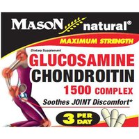 Glucosamine & Chondroitin 1500 Complex, 280 Capsules, Mason Natural
