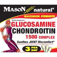 Glucosamine & Chondroitin 1500 Complex, 60 Capsules, Mason Natural