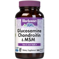 Glucosamine Chondroitin Plus MSM, 180 Vegetable Capsules, Bluebonnet Nutrition