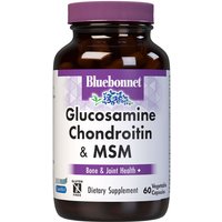 Glucosamine Chondroitin Plus MSM, 60 Vegetable Capsules, Bluebonnet Nutrition
