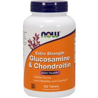 Glucosamine & Chondroitin Extra Strength, 120 Tablets, NOW Foods