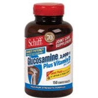 Glucosamine 1000 mg Plus Vitamin D, 150 Tablets, Schiff