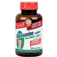 Glucosamine Plus MSM, 150 Coated Tablets, Schiff