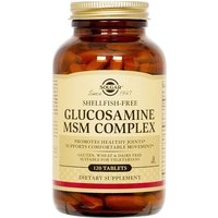 Shellfish-Free Glucosamine MSM Complex, Vegetarian, 120 Tablets, Solgar