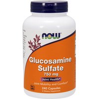 Glucosamine Sulfate 750 mg, Value Size, 240 Capsules, NOW Foods