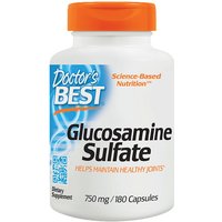 Glucosamine Sulfate 750 mg, 180 Capsules, Doctors Best