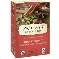 Golden Chai Black Tea, 18 Tea Bags, Numi Tea
