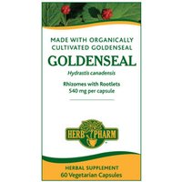 Goldenseal 540 mg, 60 Vegetarian Capsules, Herb Pharm