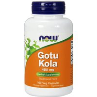Gotu Kola 450 mg, 100 Vegetarian Capsules, NOW Foods