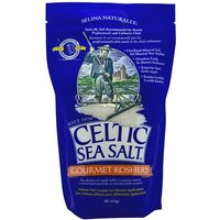 Gourmet Kosher Unrefined Sea Salt Resealable Bag, 16 oz, Celtic Sea Salt
