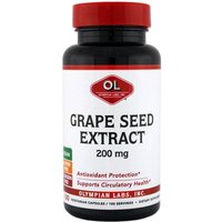 Grape Seed Extract 200mg, 100 Capsules, Olympian Labs