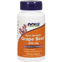 Grape Seed Extract 250 mg, Extra Strength, 90 Veg Capsules, NOW Foods