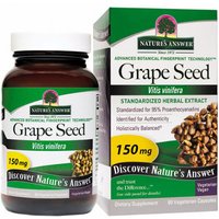 Grape Seed Extract Standardized, 60 Vegetarian Capsules, Natures Answer