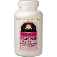 Grape Seed Extract Proanthodyn 100mg 120 caps, from Source Naturals