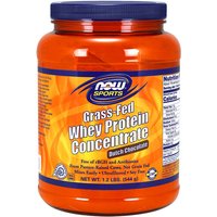 Grass-Fed Whey Protein Concentrate Powder - Dutch Chocolate, 1.2 lb, NOW Foods