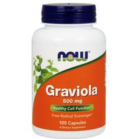 Graviola Tree Leaves 500 mg, 100 Capsules, NOW Foods