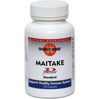 Grifron Maitake D-Fraction Standard, 120 Capsules, Mushroom Wisdom