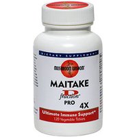 Grifron Maitake D-Fraction Pro 4X, 120 Tablets, Mushroom Wisdom