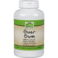 Guar Gum Powder, Natural Thickener, 8 oz, NOW Foods