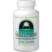 Guggulsterones Guggul Extract, 120 Tablets, Source Naturals