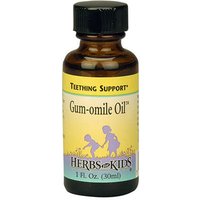Gum-Omile Oil, Teething Support, Alcohol-Free 1 oz from Herbs For Kids