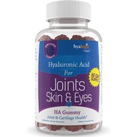 HA Gummy, Hyaluronic Acid 60 mg for Joints, Skin & Eyes, 30 Gummies, Hyalogic