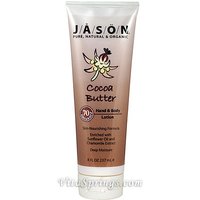 Hand & Body Lotion Cocoa Butter 8 oz, Jason Natural