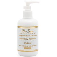 Hand & Body Moisturizer - Camellia, 8 oz (236 ml), De Soap Boutique