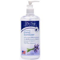Advanced Hand Sanitizer - Lavender, 16 oz (473 ml), De Soap Boutique