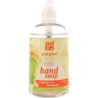 Hand Soap, Tangerine with Lemongrass, 12 oz (355 ml), Grab Green