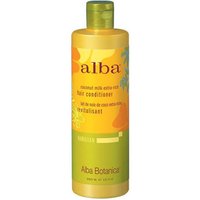 Hawaiian Hair Conditioner Coconut Milk Extra Rich, 12 oz, Alba Botanica
