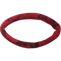 Hazel Hair Elastic - Medium - Red, 2 ct Per Card, DiPrima Beauty