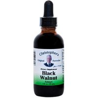 Black Walnut Hull Extract Liquid, 2 oz, Christophers Original Formulas