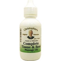 Complete Tissue & Bone Massage Oil, 2 oz, Christophers Original Formulas