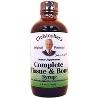 Complete Tissue & Bone Syrup, 4 oz, Christophers Original Formulas