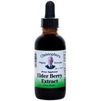 Elder Berry Extract Herbal Liquid, 2 oz, Christophers Original Formulas