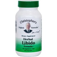 Herbal Libido Formula Capsule, 100 Vegicaps, Christophers Original Formulas